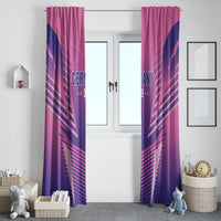 Germany 2024 Football Window Curtain DFB Team Pink Version - Wonder Print Shop