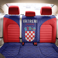 Croatia 2024 Football Back Car Seat Cover Hrvatska Vatreni - Wonder Print Shop