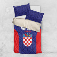 Croatia 2024 Football Bedding Set Hrvatska Vatreni - Wonder Print Shop