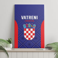 Croatia 2024 Football Canvas Wall Art Hrvatska Vatreni - Wonder Print Shop