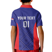 Personalized Croatia 2024 Football Kid Polo Shirt Hrvatska Vatreni - Wonder Print Shop