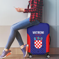 Croatia 2024 Football Luggage Cover Hrvatska Vatreni - Wonder Print Shop