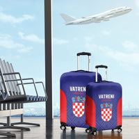 Croatia 2024 Football Luggage Cover Hrvatska Vatreni - Wonder Print Shop