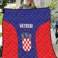 Croatia 2024 Football Quilt Hrvatska Vatreni - Wonder Print Shop