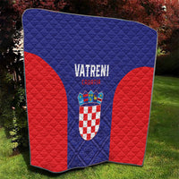 Croatia 2024 Football Quilt Hrvatska Vatreni - Wonder Print Shop