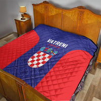 Croatia 2024 Football Quilt Hrvatska Vatreni - Wonder Print Shop