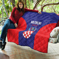 Croatia 2024 Football Quilt Hrvatska Vatreni - Wonder Print Shop