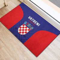 Croatia 2024 Football Rubber Doormat Hrvatska Vatreni - Wonder Print Shop