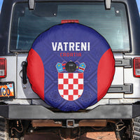 Croatia 2024 Football Spare Tire Cover Hrvatska Vatreni - Wonder Print Shop