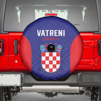 Croatia 2024 Football Spare Tire Cover Hrvatska Vatreni - Wonder Print Shop