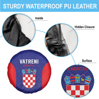 Croatia 2024 Football Spare Tire Cover Hrvatska Vatreni - Wonder Print Shop
