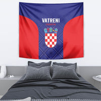 Croatia 2024 Football Tapestry Hrvatska Vatreni - Wonder Print Shop