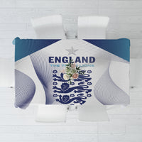 England 2024 Football Tablecloth Come On The Three Lions - Wonder Print Shop