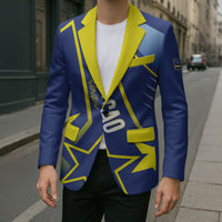 Personalized Country of Curacao Blazer Proud of Our Flag