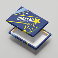 Country of Curacao Canvas Wall Art Proud of Our Flag