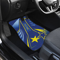 Personalized Country of Curacao Car Mats Proud of Our Flag