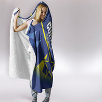 Country of Curacao Hooded Blanket Proud of Our Flag