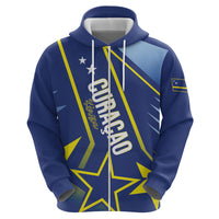 Personalized Country of Curacao Hoodie Proud of Our Flag