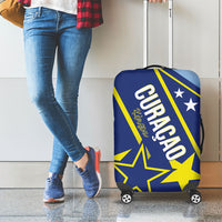 Country of Curacao Luggage Cover Proud of Our Flag