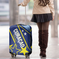 Country of Curacao Luggage Cover Proud of Our Flag