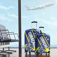Country of Curacao Luggage Cover Proud of Our Flag