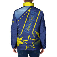 Personalized Country of Curacao Padded Jacket Proud of Our Flag