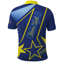 Personalized Country of Curacao Polo Shirt Proud of Our Flag