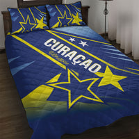Country of Curacao Quilt Bed Set Proud of Our Flag