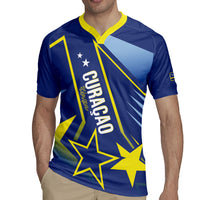 Personalized Country of Curacao Rugby Jersey Proud of Our Flag