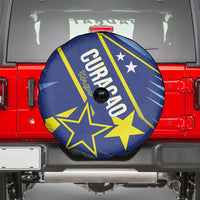 Country of Curacao Spare Tire Cover Proud of Our Flag