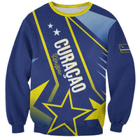 Personalized Country of Curacao Sweatshirt Proud of Our Flag