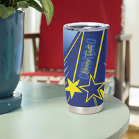 Personalized Country of Curacao Tumbler Cup Proud of Our Flag