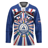 Personalized Cape Verde 1975 Hockey Jersey Happy Independence Day