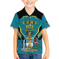 Personalized Bahamas 1973 Kid Hawaiian Shirt Happy Independence Day