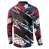 No Kings In America Since 1776 Button Sweatshirt Grunge Style - Wonder Print Shop