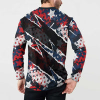 No Kings In America Since 1776 Button Sweatshirt Grunge Style - Wonder Print Shop