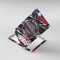 No Kings In America Since 1776 Canvas Wall Art Grunge Style - Wonder Print Shop