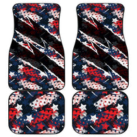 No Kings In America Since 1776 Car Mats Grunge Style - Wonder Print Shop