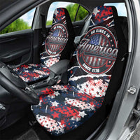 No Kings In America Since 1776 Car Seat Cover Grunge Style - Wonder Print Shop