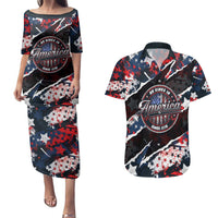 No Kings In America Since 1776 Couples Matching Puletasi and Hawaiian Shirt Grunge Style - Wonder Print Shop