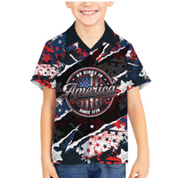 No Kings In America Since 1776 Family Matching Mermaid Dress and Hawaiian Shirt Grunge Style - Wonder Print Shop