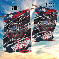 No Kings In America Since 1776 Garden Flag Grunge Style - Wonder Print Shop