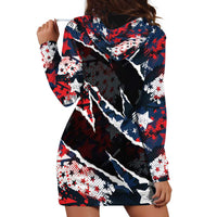 No Kings In America Since 1776 Hoodie Dress Grunge Style - Wonder Print Shop