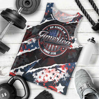 No Kings In America Since 1776 Men Tank Top Grunge Style - Wonder Print Shop