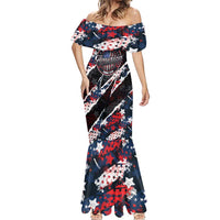 No Kings In America Since 1776 Mermaid Dress Grunge Style - Wonder Print Shop