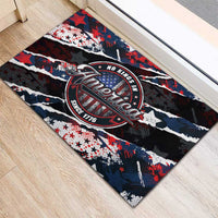 No Kings In America Since 1776 Rubber Doormat Grunge Style - Wonder Print Shop