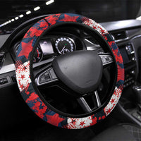 No Kings In America Since 1776 Steering Wheel Cover Grunge Style - Wonder Print Shop