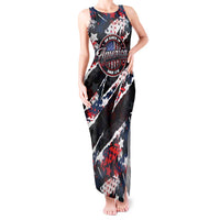 No Kings In America Since 1776 Tank Maxi Dress Grunge Style - Wonder Print Shop