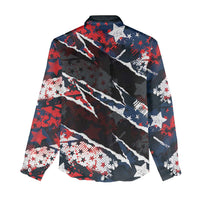 No Kings In America Since 1776 Women Casual Shirt Grunge Style - Wonder Print Shop