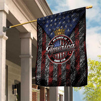 No Kings In America Since 1777 Garden Flag Retro Vibe - Wonder Print Shop